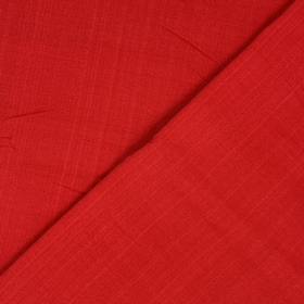 Red Filipino Handwoven Blanket