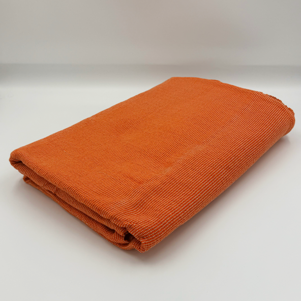 Angled front view with bag zipped and handles upright.