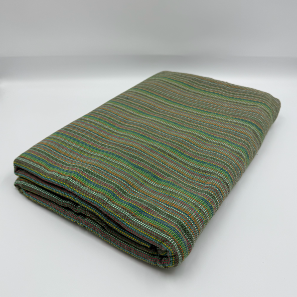 Angled front view with bag zipped and handles upright.