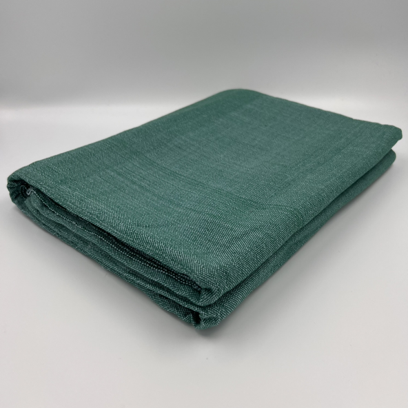 Angled front view with bag zipped and handles upright.