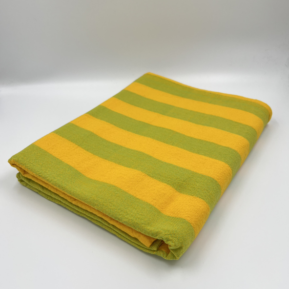 Angled front view with bag zipped and handles upright.